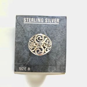 NWT - Sterling Silver Ring - Size 8